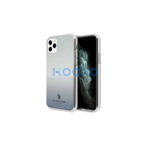 US Polo USHCN65TRDGLB iPhone 11 Pro Max készülékhez tok Gradient Pattern Collection kék