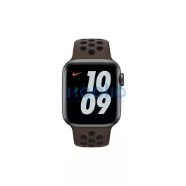   Apple Watch MJ6J3AM/A 38/40/41mm Nike Sport Brand szíj Apple Watch készülékhez barna-fekete / vaskő-fekete