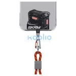 Univerzális lanyard adapter Skinarma Mecha fekete