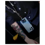 Univerzális lanyard adapter Skinarma Mecha fekete