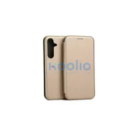   Beline Case Book Magnetic tok Samsung S24+S926 készülékhez arany