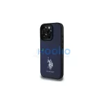 US Polo USHCP15XPGEV iPhone 15 Pro Max 6,7" készülékhez tok Leather Embroidered DH Color tengerészkék