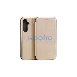   Beline Case Book Magnetic tok Samsung A35A356 készülékhez arany