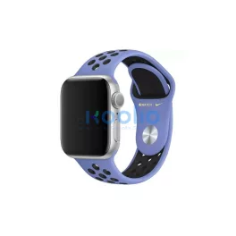  Apple Watch MWU62FE/A 38/40/41 mm készülékhez szíj Nike Sport Band Royal Pulse-Black lila-fekete