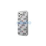 US Polo USHCP12LPCUSPA6 iPhone 12 Pro Max 6,7" készülékhez tok Logo Mania Collection fehér