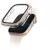 UNIQ Voute kijelzővédő Apple Watch Series 10/11 46mm készülékhez edzett üveg rózsaarany