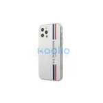 US Polo USHCP12LPCUSSWH iPhone 12 Pro Max 6,7" készülékhez tok fehér Tricolor Collection