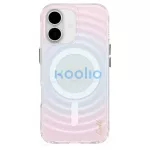 UNIQ Coehl Vela tok iPhone 17 készülékhez mágneses töltéssel – opál