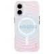 UNIQ Coehl Vela tok iPhone 17 készülékhez mágneses töltéssel – opál