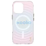 UNIQ Coehl Vela tok iPhone 17 készülékhez mágneses töltéssel – opál