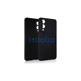   Beline Silicone tok Samsung Galaxy S25 Edge készülékhez, fekete
