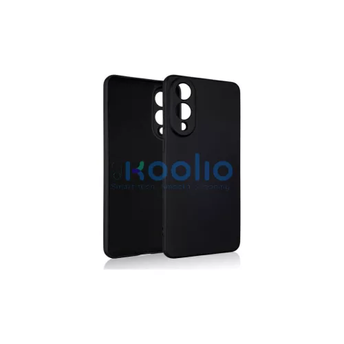 Beline Silicone tok Samsung Galaxy S25 Edge készülékhez, fekete
