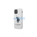 US Polo USHCP12LSLHRWH iPhone 12 Pro Max készülékhez tok Silicone Collection fehér