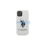 US Polo USHCP12LSLHRWH iPhone 12 Pro Max készülékhez tok Silicone Collection fehér