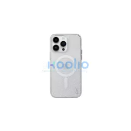   UNIQ Coehl Lumino tok iPhone 14 Pro Max 6,7" készülékhez csillogó ezüst