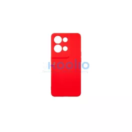 Beline Silicone tok Oppo Reno 8 Pro készülékhez piros