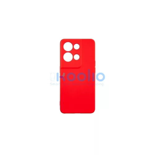 Beline Silicone tok Oppo Reno 8 Pro készülékhez piros