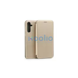   Beline Case Book Magnetic Samsung M55 készülékhez tok arany