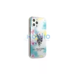 US Polo USHCP12MPCUSML iPhone 12/12 Pro 6,1 készülékhez tok Tie & Dye Collection többszínű