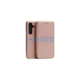   Beline Case Book Magnetic Samsung S24S921 készülékhez tok rózsaarany