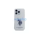 US Polo USHCP15XTPUHRBH iPhone 15 Pro Max 6,7" készülékhez tok Shiny Big Logo fehér