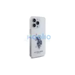 US Polo USHCP15XTPUHRBH iPhone 15 Pro Max 6,7" készülékhez tok Shiny Big Logo fehér