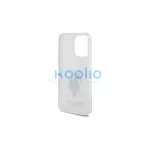 US Polo USHCP15XTPUHRBH iPhone 15 Pro Max 6,7" készülékhez tok Shiny Big Logo fehér