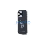 US Polo USHCP15XTPUHRBK iPhone 15 Pro Max 6,7" készülékhez tok Shiny Big Logo fekete