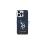 US Polo USHCP15XTPUHRBK iPhone 15 Pro Max 6,7" készülékhez tok Shiny Big Logo fekete