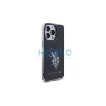 US Polo USHCP15XTPUHRBK iPhone 15 Pro Max 6,7" készülékhez tok Shiny Big Logo fekete