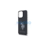 US Polo USHCP15XTPUHRBK iPhone 15 Pro Max 6,7" készülékhez tok Shiny Big Logo fekete