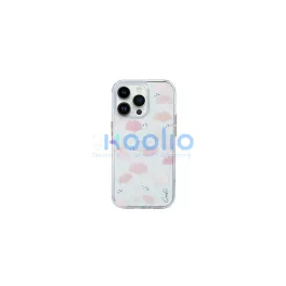   UNIQ Coehl Meadow tok iPhone 14 Pro 6,1 készülékhez tavaszi rózsaszín