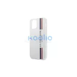 US Polo USHCP12MPCUSSWH iPhone 12/12 Pro 6,1 készülékhez tok Tricolor Collection fehér