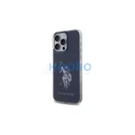 US Polo USHCP15XTPUHRBV iPhone 15 Pro Max 6,7 készülékhez tok Shiny Big Logo kék