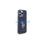 US Polo USHCP15XTPUHRBV iPhone 15 Pro Max 6,7 készülékhez tok Shiny Big Logo kék