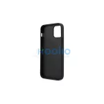 US Polo USHCP12MPUGFLBK iPhone 12/12 Pro 6,1 készülékhez tok fekete Polo Embroidery Collection