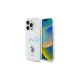 US Polo USHCP15XUSMT iPhone 15 Pro Max 6.7" készülékhez tok IML Printed Double Horse Log átlátszó
