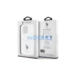 US Polo USHCP15XUSMT iPhone 15 Pro Max 6.7" készülékhez tok IML Printed Double Horse Log átlátszó