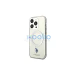 US Polo USHMP15LUCIT iPhone 15 Pro 6.1 készülékhez MagSafe Collection tok átlátszó