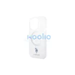 US Polo USHMP15LUCIT iPhone 15 Pro 6.1 készülékhez MagSafe Collection tok átlátszó
