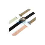 Araree Silicone Link Strap Apple Watch készülékhez 42/44/45/49mm – Meleg fehér-Khaki AR70-01907C