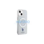 US Polo USHMP15SUCIT iPhone 15/14/13 6.1" készülékhez tok, MagSafe Collection, átlátszó