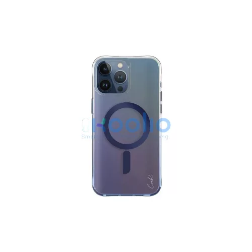 UNIQ tok Coehl Dazze iPhone 15 Pro Max 6.7" készülékhez mágneses töltés kék/azúrkék