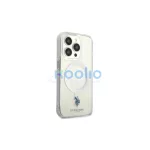 US Polo USHMP15XUCIT iPhone 15 Pro Max 6.7" készülékhez tok MagSafe Collection átlátszó