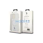 US Polo USHMP15XUCIT iPhone 15 Pro Max 6.7" készülékhez tok MagSafe Collection átlátszó