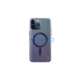   UNIQ tok Coehl Dazze iPhone 15 Pro 6.1" Magnetic Charging készülékhez kék/azúrkék