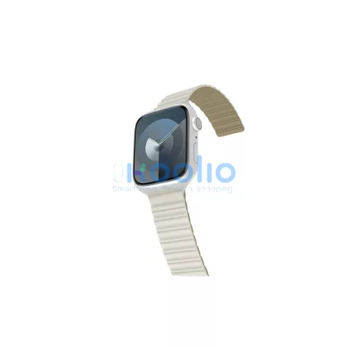 Araree Silicone Link Apple Watch készülékhez szíj 38/40/41mm meleg fehér-khaki AR70-01908C