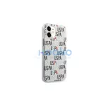 US Polo USHCP12SPCUSPA6 iPhone 12 mini készülékhez 5,4" Logo Mania Collection fehér