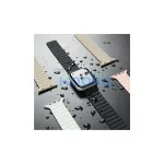 Araree Silicone Link Apple Watch készülékhez szíj 38/40/41mm fekete-szürke AR70-01908A