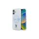 US Polo USHMP16SHOCLDPW iPhone 16 6.1" készülékhez tok IML Ring MagSafe fehér